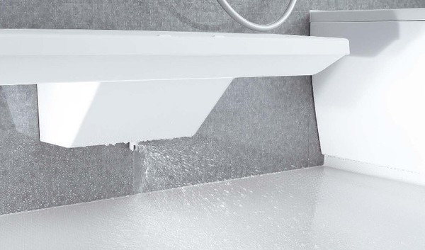 TOTOの浴室「SYNLAシンラ」除菌仕上げの床ワイパーでピカピカ！