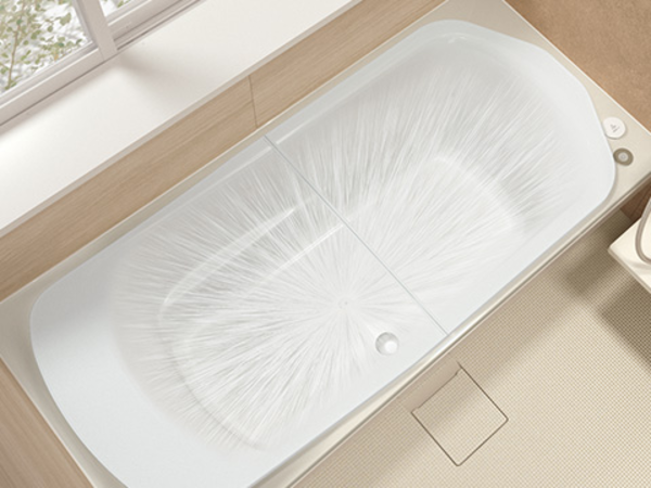 【商品紹介】TOTO浴室：クリーン＃３／自動でキレイに！便利なお掃除浴槽！